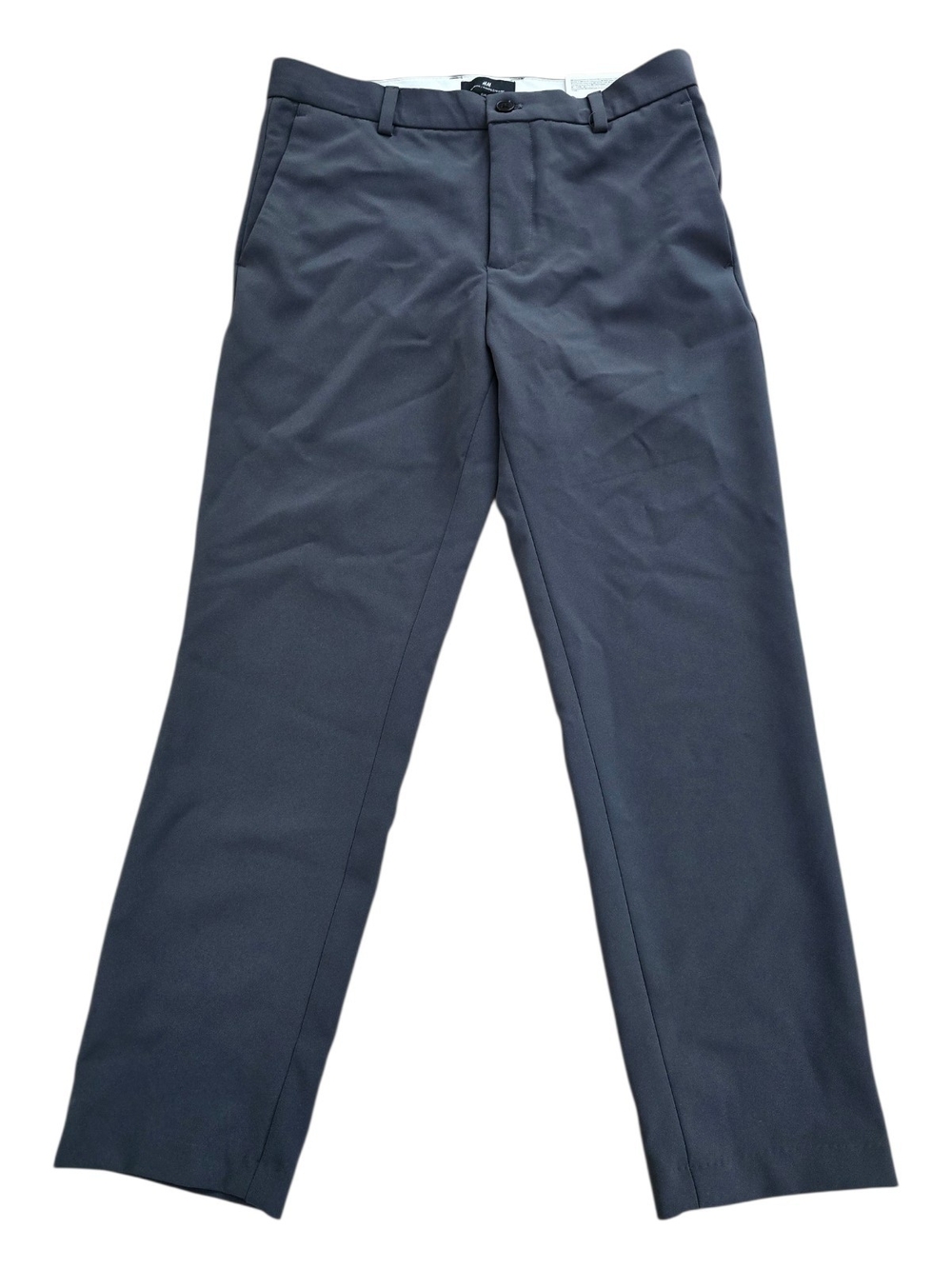 H&M Men's Dress Pants Size 30 Gray Slim Fit Cropped Pants